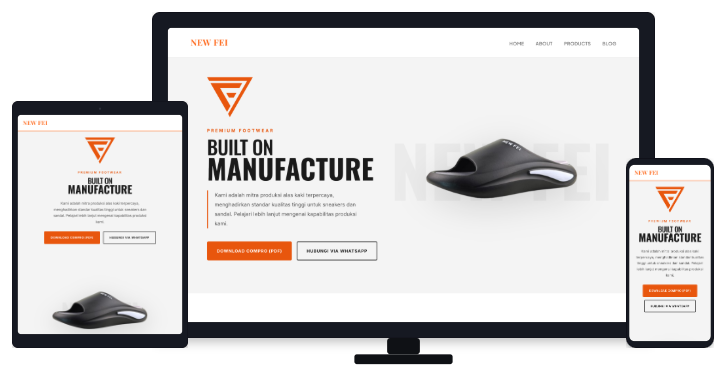 Tampilan proyek PT New Star Asia